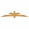 Ekena Millwork Davenport Rough Sawn Timber Gable Bracket, Western Red Cedar, 108"W x 22"H x 6"D x 6"F, 5/12 Pitch GBW108X22X0606DAV00RWR - alternate 1